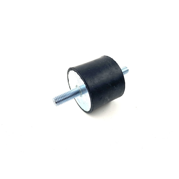 Fairchild Industries Rubber vibration isolator mount, male to male, metric, Natural Rubber 50A, Zinc-plated steel RVI1015-MM50 - main